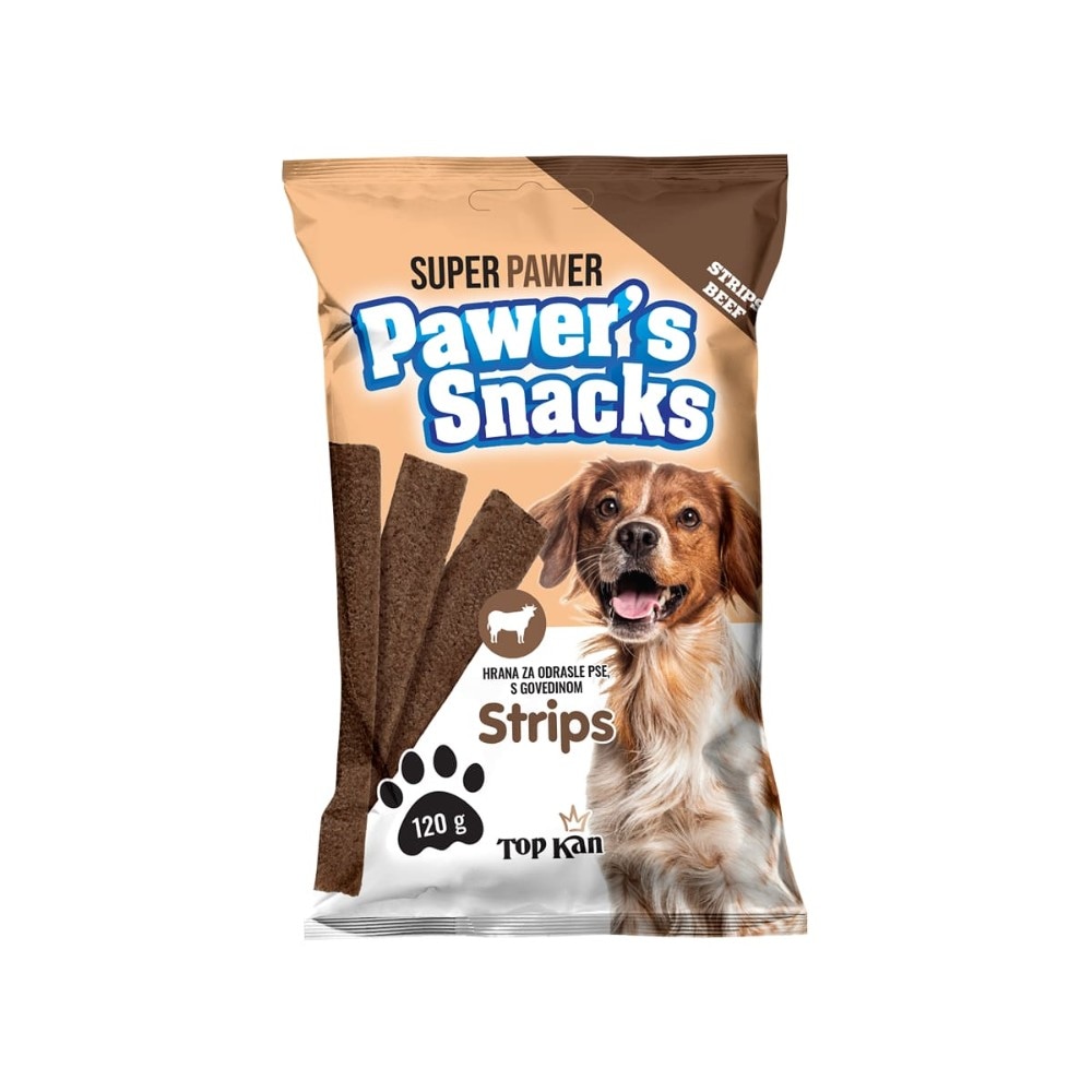 Pawer's Snacks poslastica za pse Meaty Strips 120 g Akcija u trgovini NTL