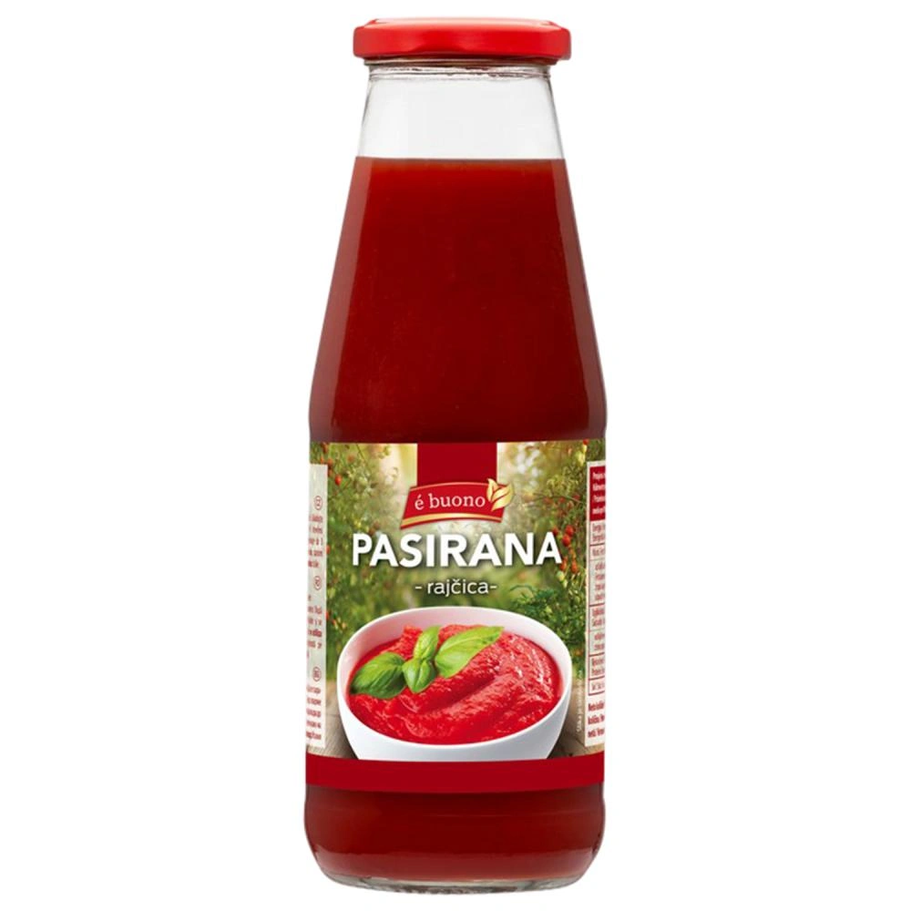 Pasirana rajčica E Buono 680 g - Akcija u trgovini KTC