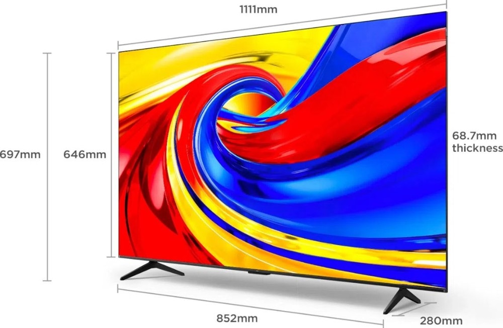 QLED TV TCL 50P7L UHD 126 cm Akcija u trgovini Pevex