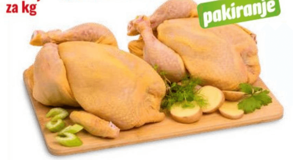 Dva svježa pileta - Akcija u trgovini Eurospin