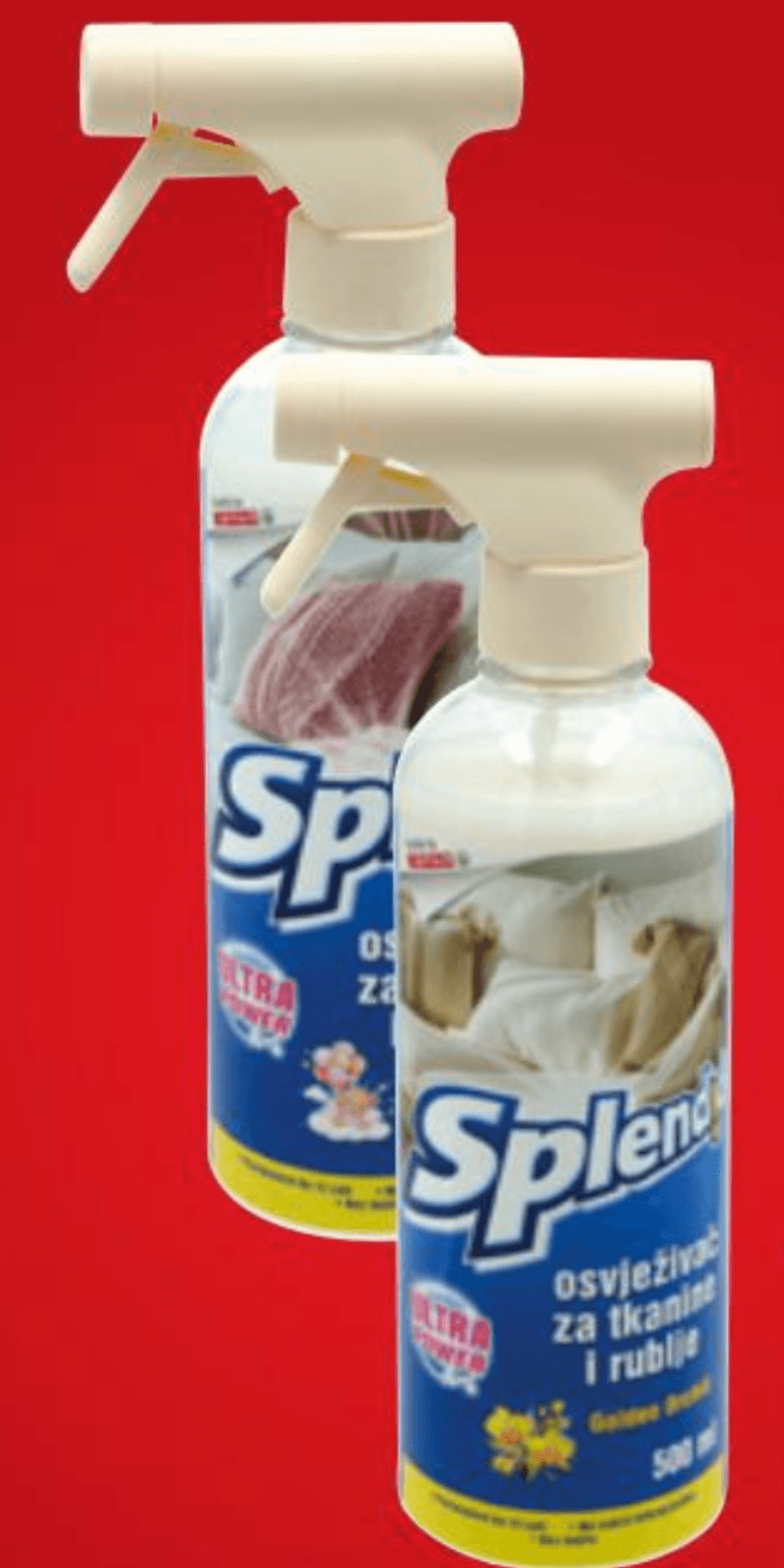 Splendid Ultrapower osvježivač tkanine 500 ml Akcija u trgovini Spar