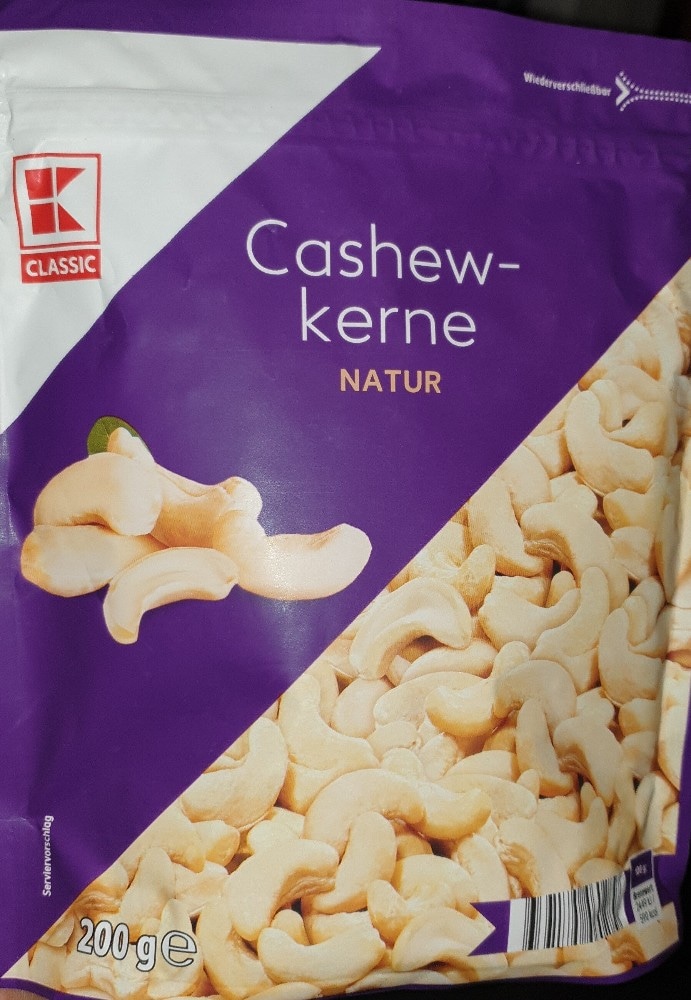Cashew Kerne 200 g Classic - Akcija u trgovini Kaufland