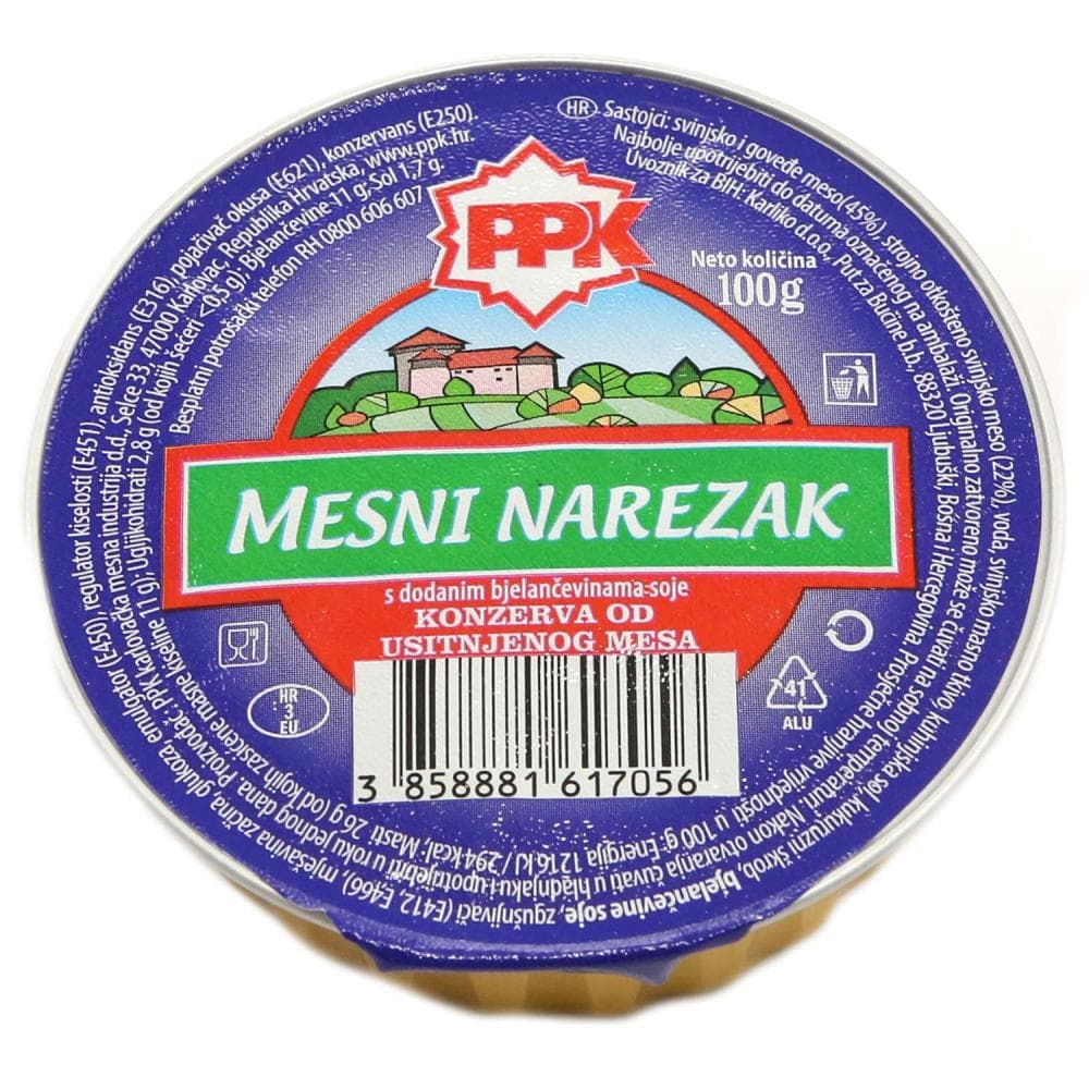 PPK Mesni narezak 100 g Akcija u trgovini Lidl