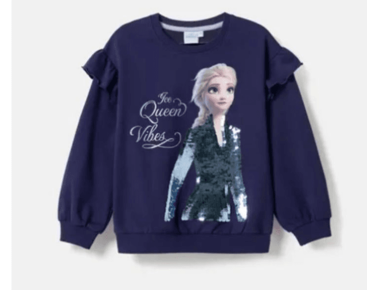 Majica Frozen Elsa sa šljokicama Disney Akcija u trgovini Pepco