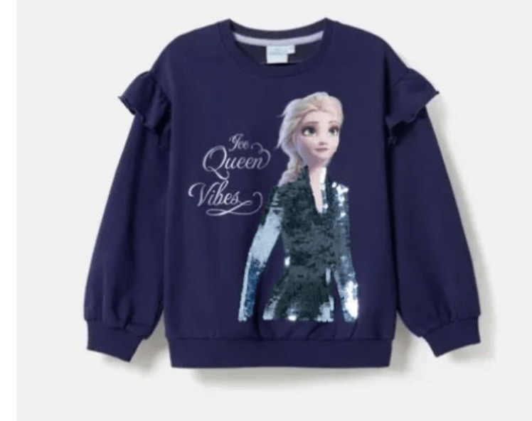 Majica Frozen Elsa sa šljokicama Disney Akcija u trgovini Pepco