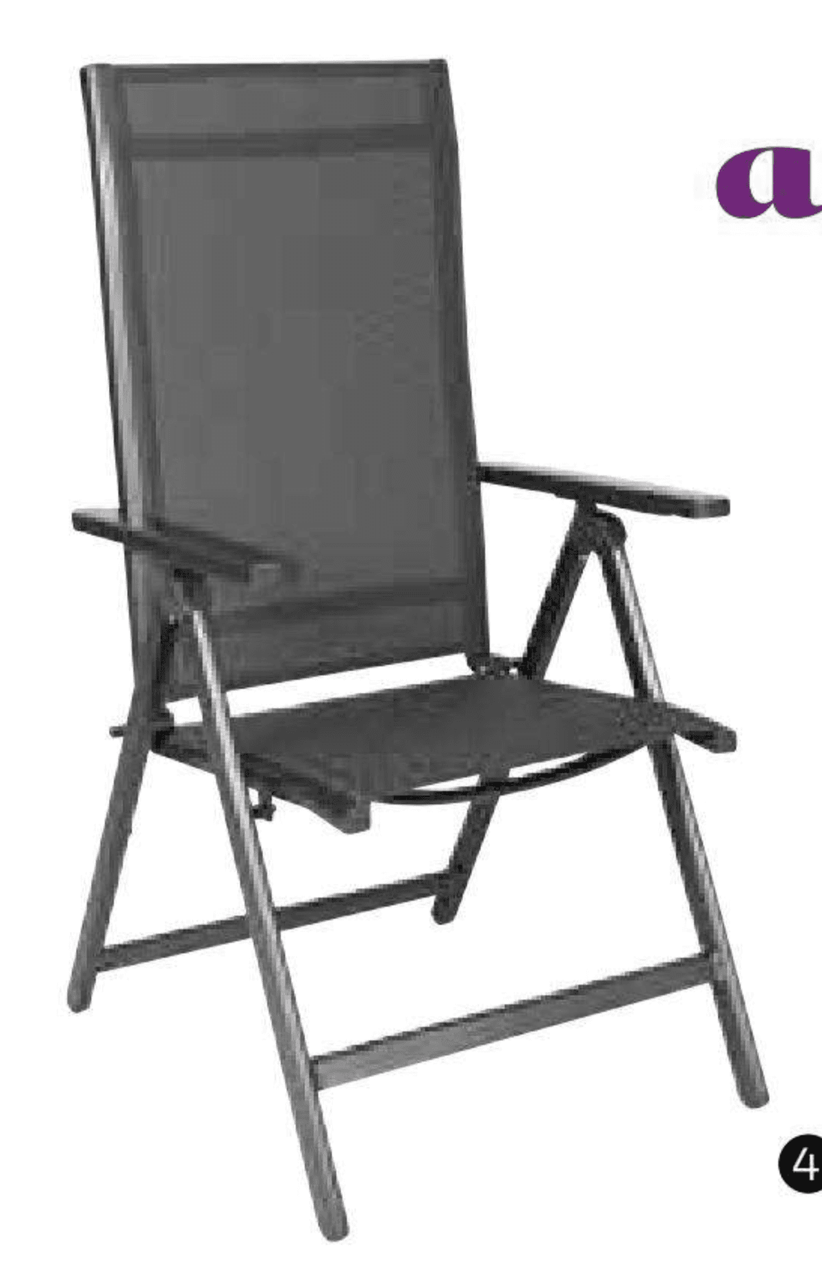 Vrtna stolica Parma ambia. Akcija u trgovini Lesnina