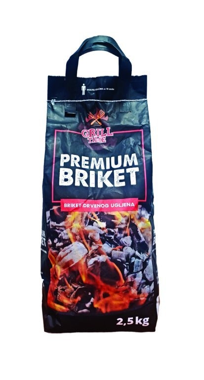 Drveni briket 2,5 kg PREMIUM - Akcija u trgovini Bakmaz