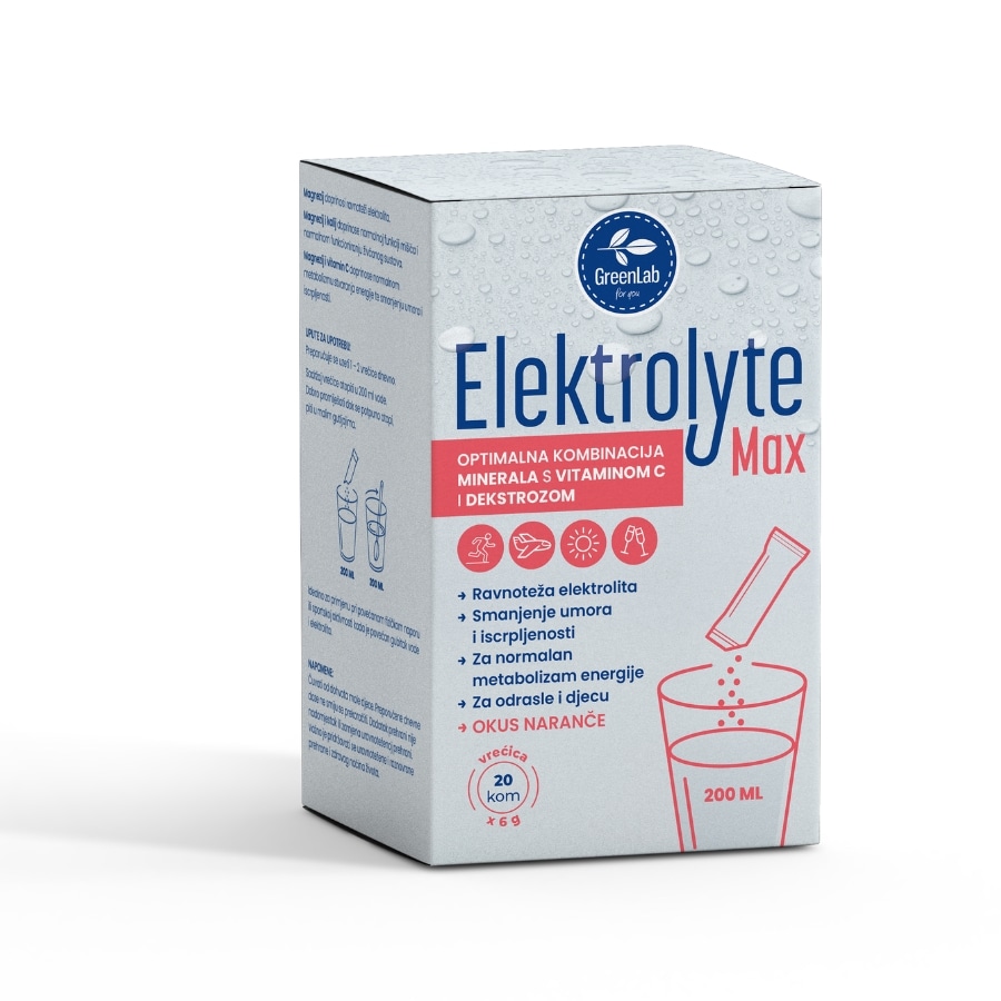 Green Lab Elektrolite max 120 g Akcija u trgovini Bipa