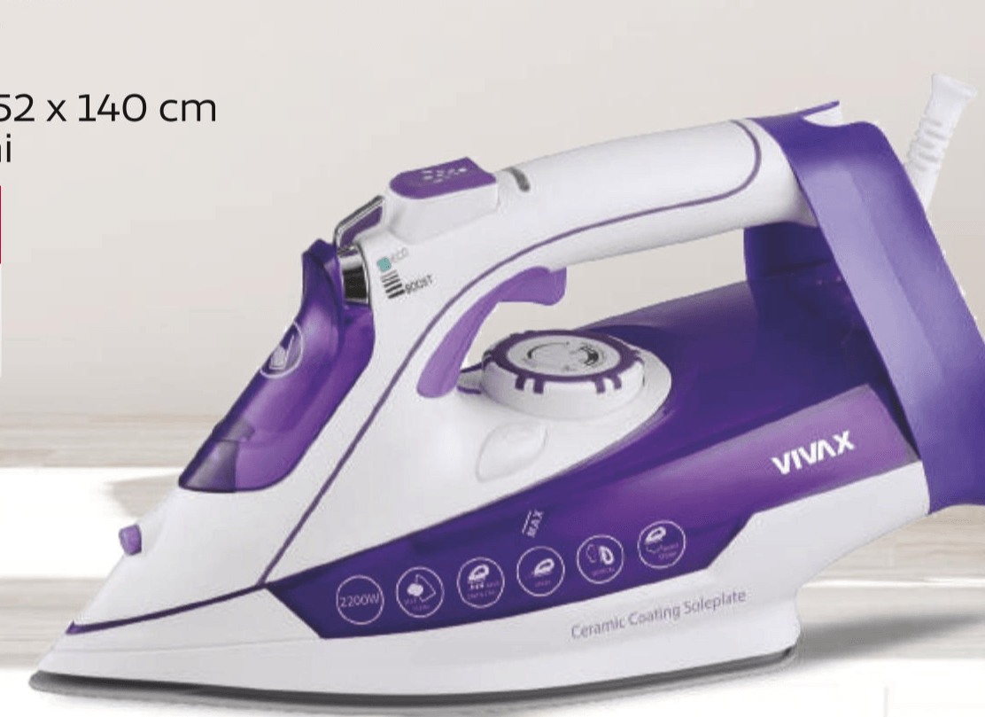 Glačalo Vivax IR-2200SS - Akcija u trgovini KTC