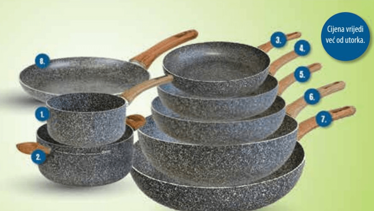 Posuda za kuhanje s ručkom 1 kom - Akcija u trgovini NTL