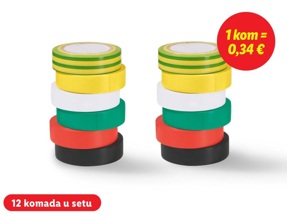 Parkside izolacijske trake 12 komada Akcija u trgovini Lidl