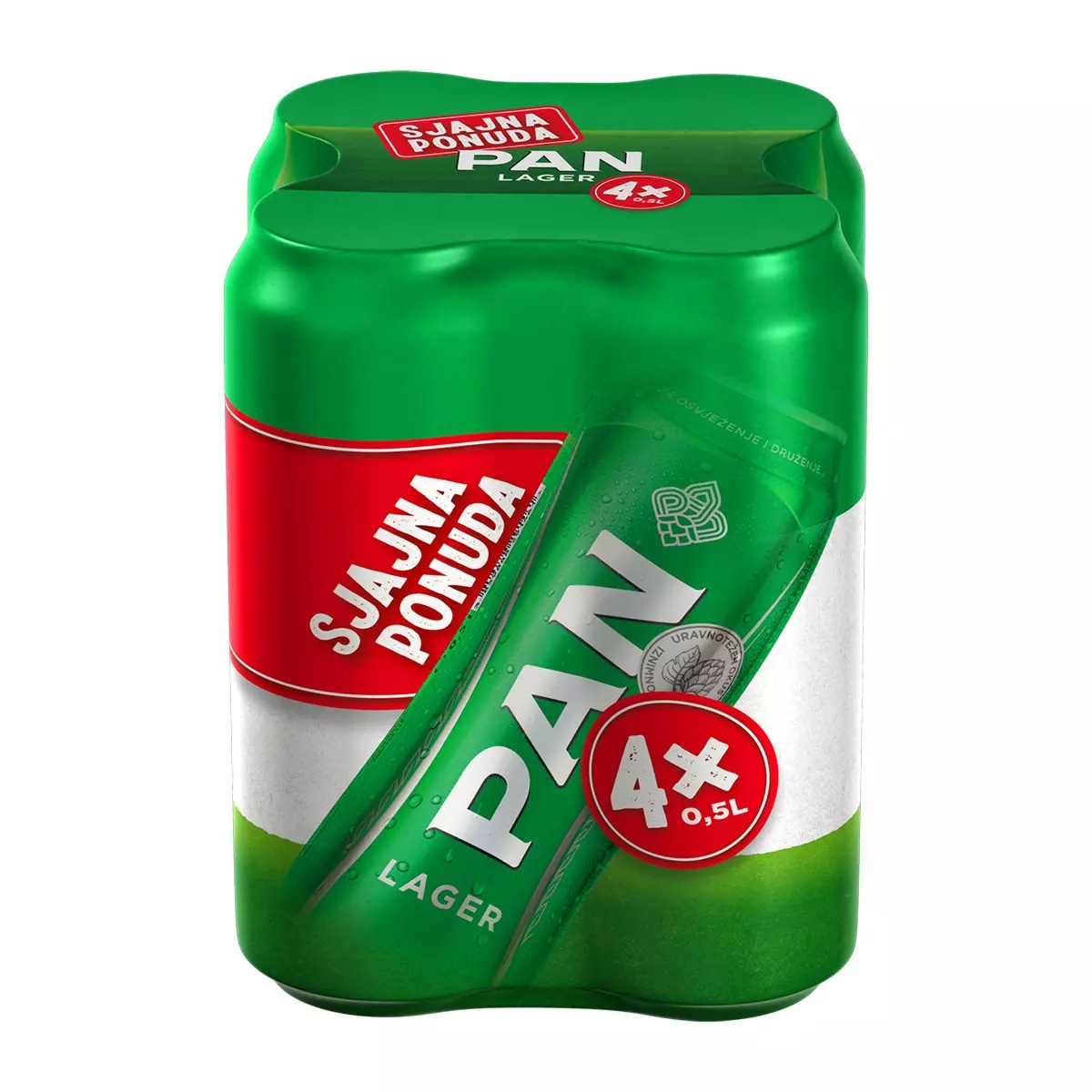 Pan Pivo 4 x 0,5 l - Akcija u trgovini Trgovina Krk