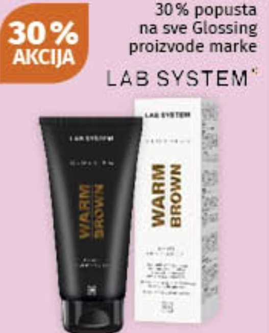 LAB SYSTEM Glossing proizvodi - Akcija u trgovini Mueller