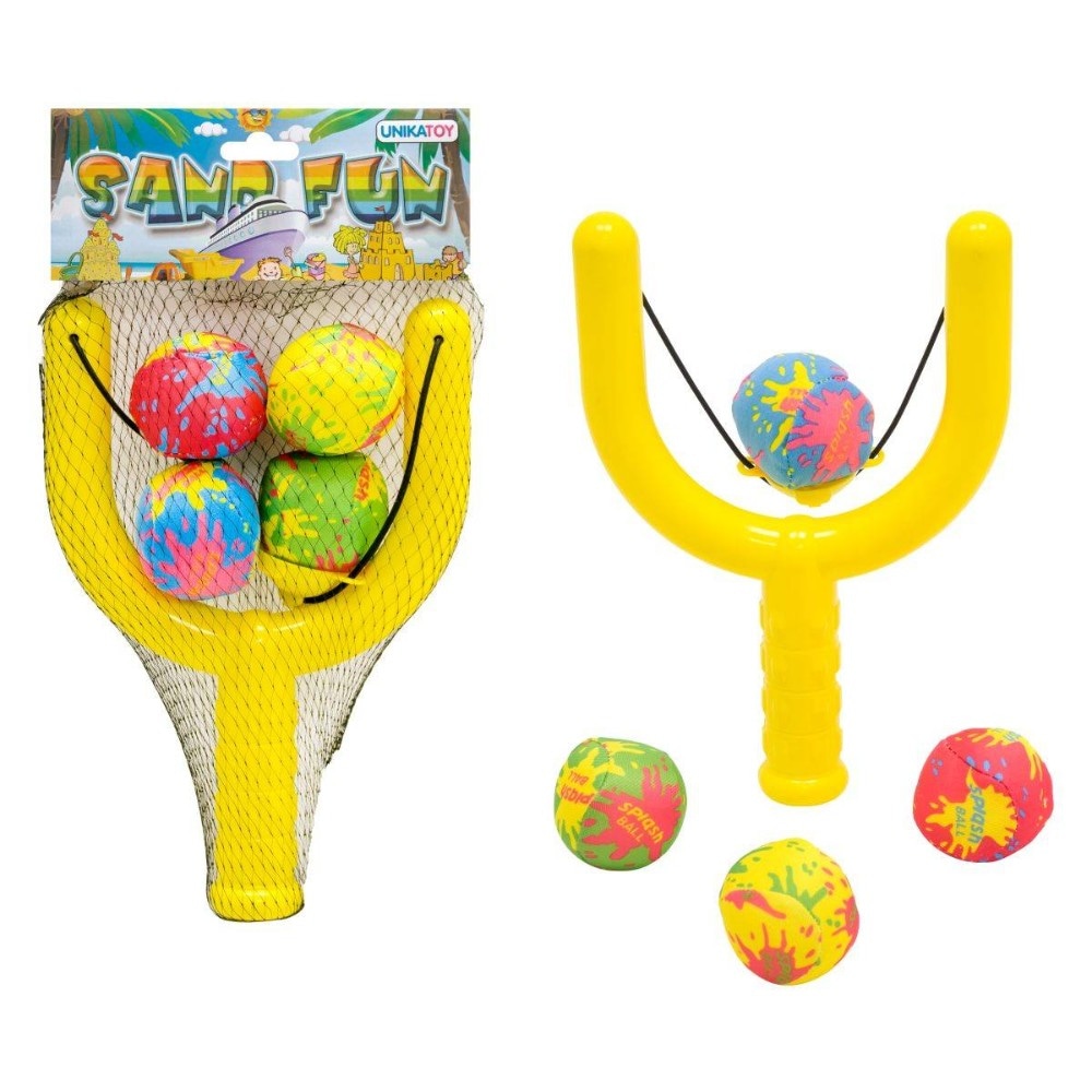 Praćka + loptica za vodu 4/1, pak Sand Fun - Akcija u trgovini Konzum