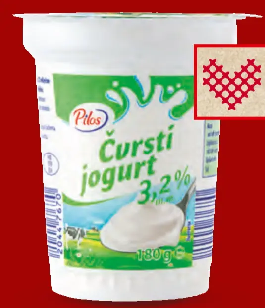 PILOS Čvrsti jogurt 180 g Akcija u trgovini Lidl