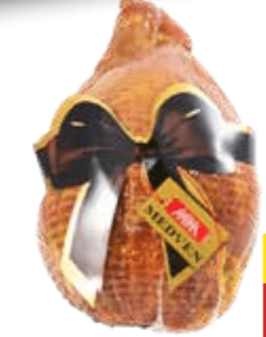 Medven Dimljena šunka s buncekom cca 7 kg - Akcija u trgovini Metro