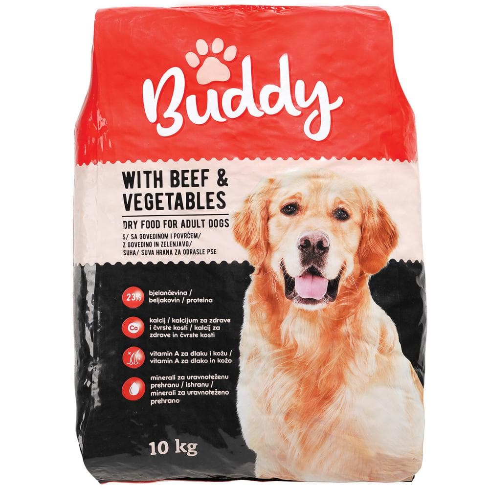 Buddy hrana za pse 10kg Akcija u trgovini Konzum