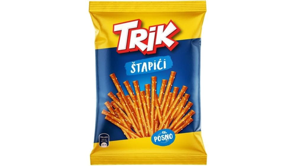 Štapići slani Trik 95 g Akcija u trgovini Bakmaz