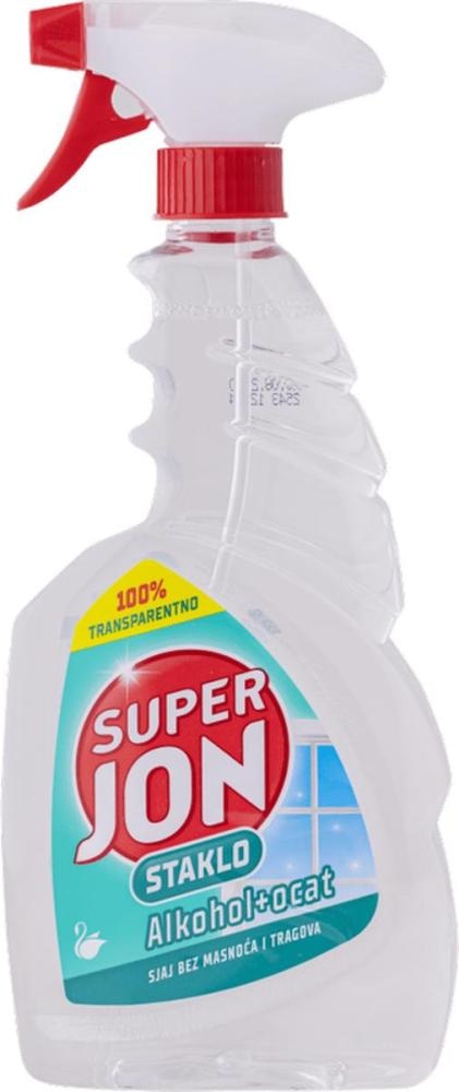 Super Jon Sredstvo za staklo alkohol & ocat 650 ml - Akcija u trgovini NTL