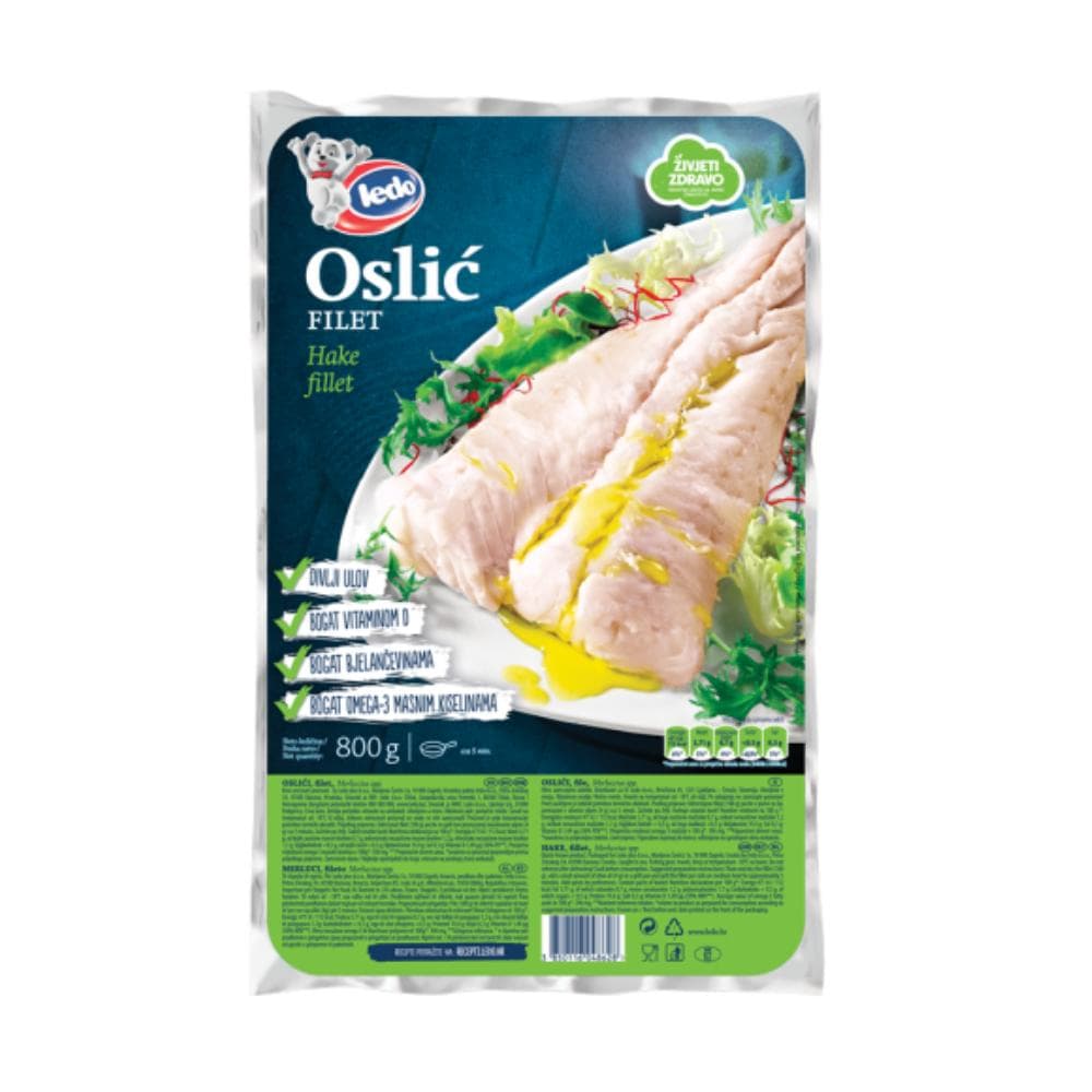 Ledo Oslić filet 800 g Akcija u trgovini KTC