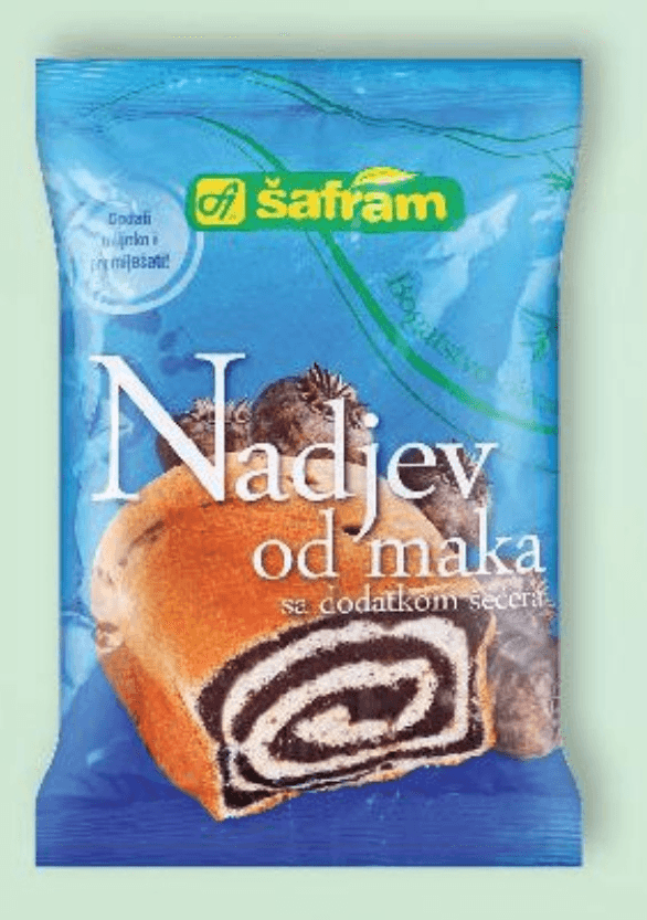 ŠAFRAM Nadjev od maka 200 g - Akcija u trgovini Kaufland