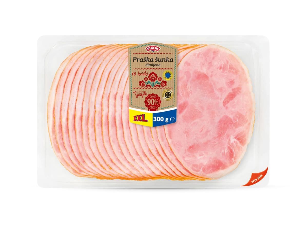 Pikok Praška šunka XXL 300 g Akcija u trgovini Lidl