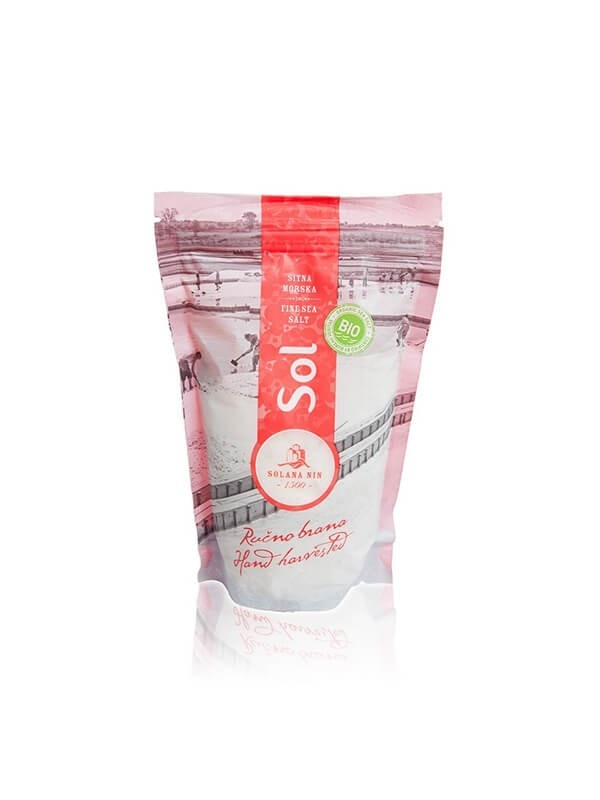 Solana Nin bio morska sol 600 g Akcija u trgovini Plodine