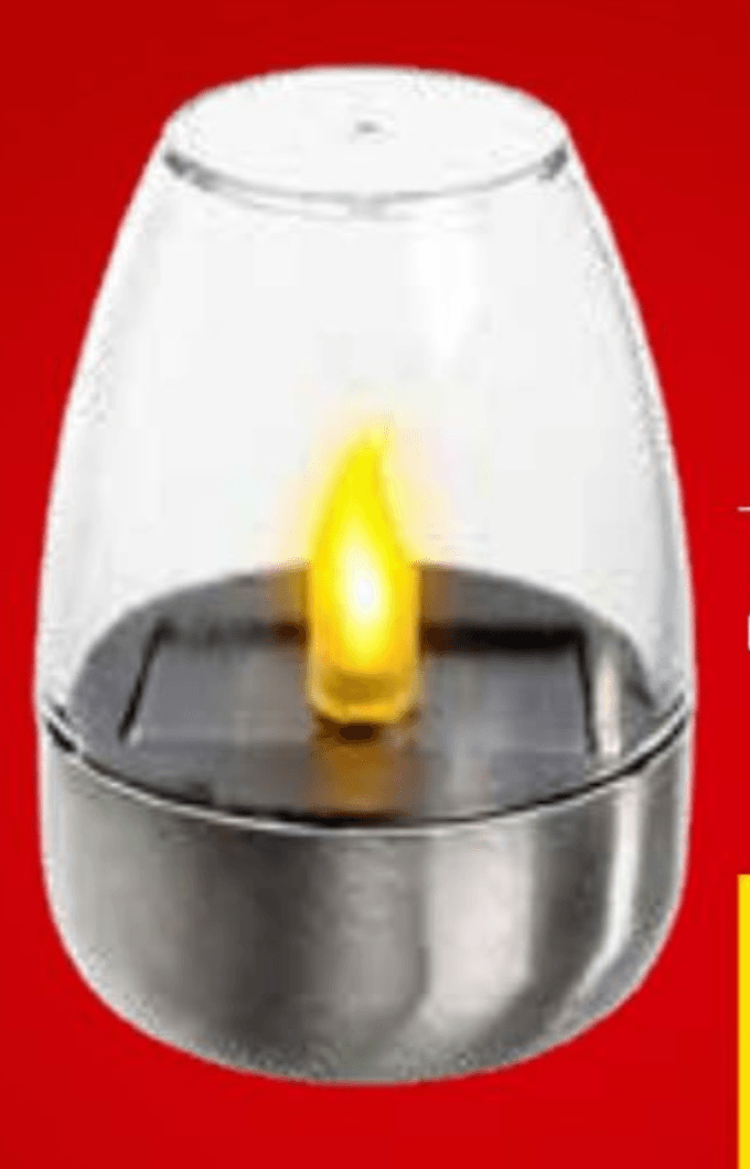 Solarna stolna lampa Grundig - Akcija u trgovini Interspar