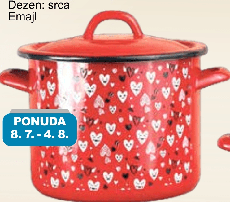 Lonac s poklopcem 8 l Akcija u trgovini KTC