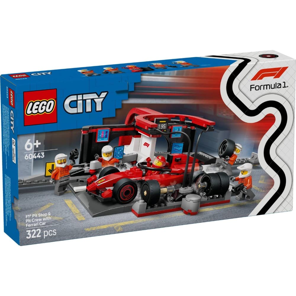 LEGO Boks posada za F1® s autom Ferrari 60443 Akcija u trgovini Mueller