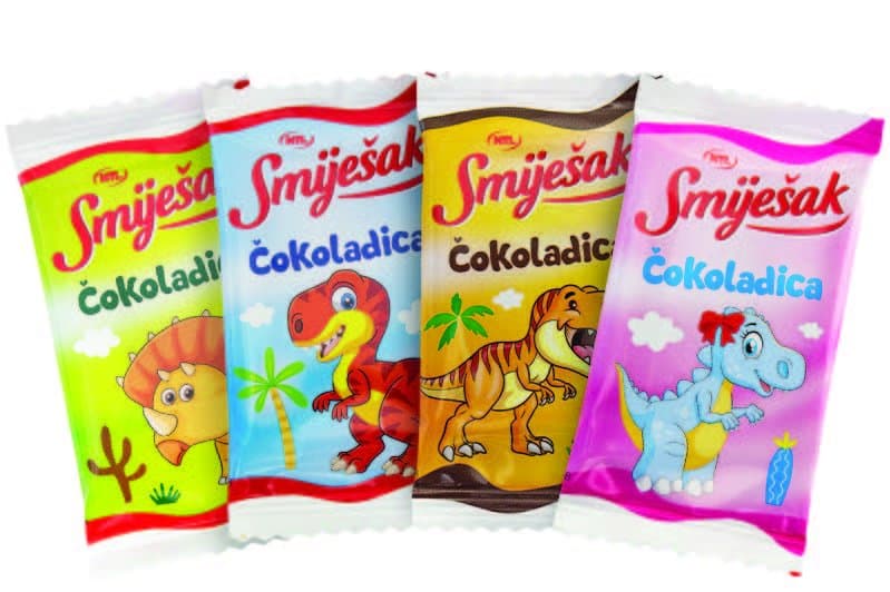 Smiješak Čokolada mliječna 15 g Akcija u trgovini Gavranović