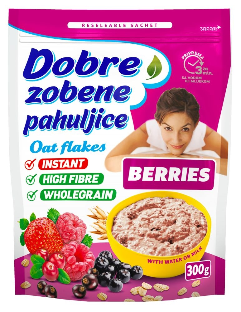 Dobre zobene pahuljice čokolada 300g Akcija u trgovini Bipa