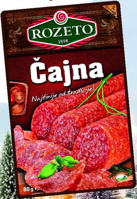 Kobasica Rozeto čajna, srijemska 80 g Akcija u trgovini Boso