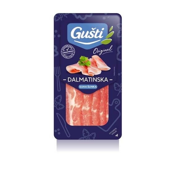 Dalmatinska suha šunka ili buđola 80 g GUŠTI - Akcija u trgovini Plodine