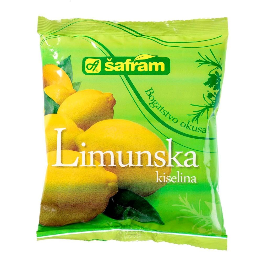 Limunska kiselina 500 g Šafram - Akcija u trgovini Spar