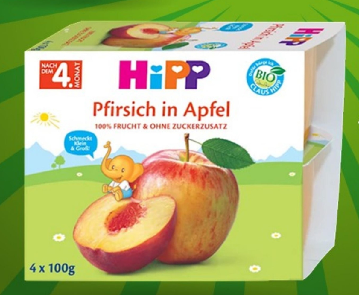 Hipp Jabuka Breskva Mango 4x100g - Akcija u trgovini Žabac