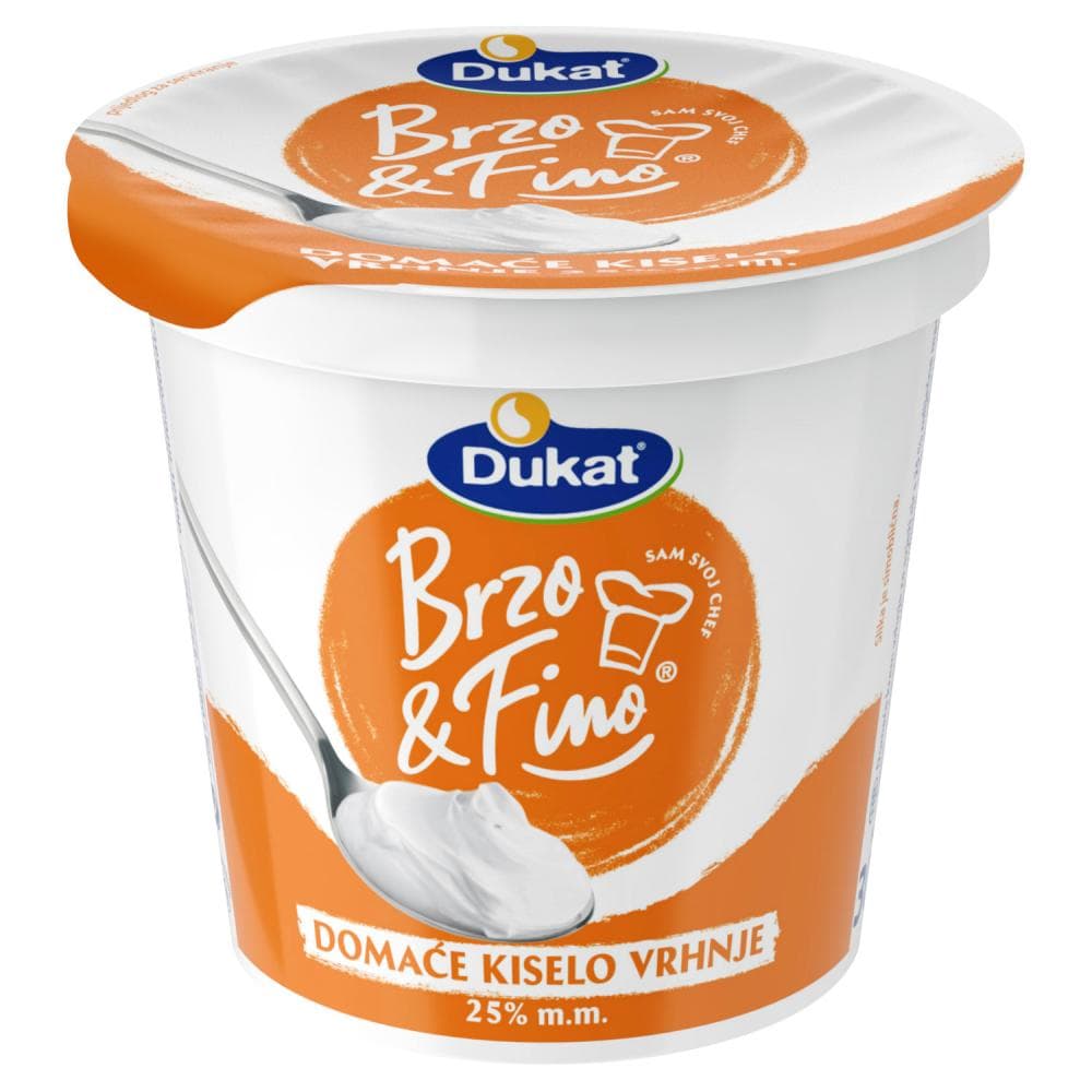 Kiselo vrhnje Dukat 300 g Akcija u trgovini Boso