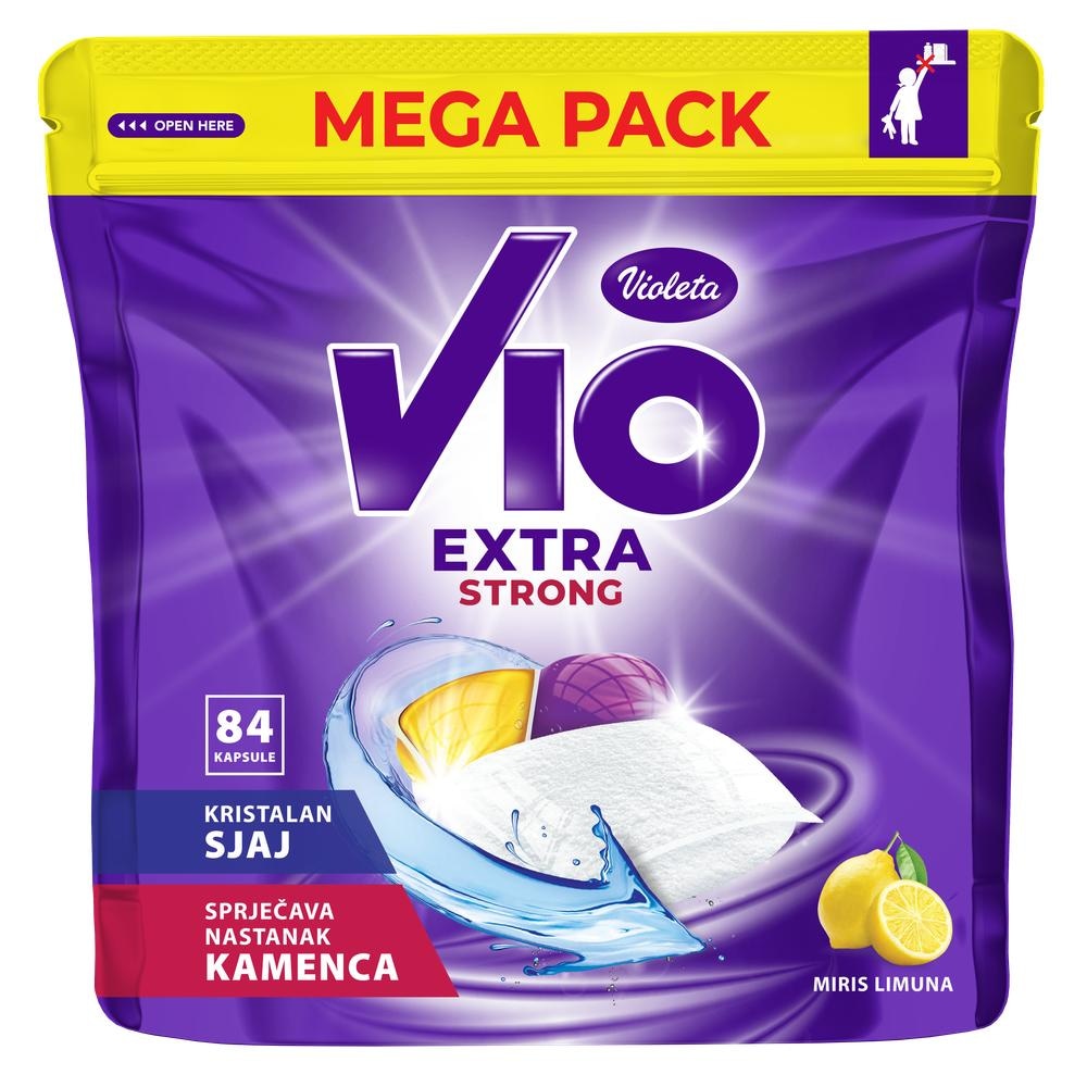 Vio Kapsule za strojno pranje posuđa 22 kom - Akcija u trgovini KTC