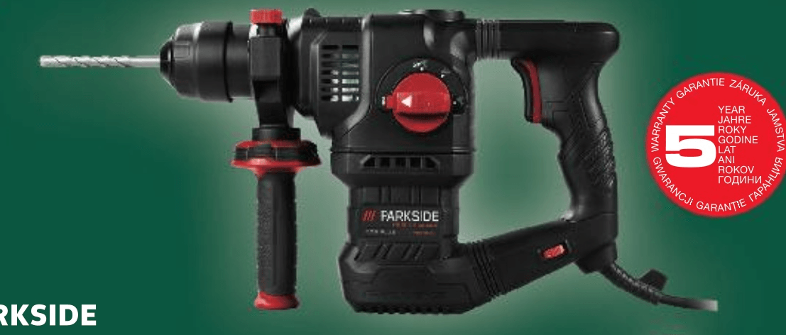 Bušilica i udarni čekić PPBH 1050 A1 PARKSIDE - Akcija u trgovini Kaufland