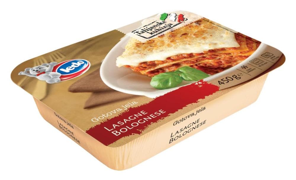 Ledo Lasagne bolognese 450 g Akcija u trgovini KTC