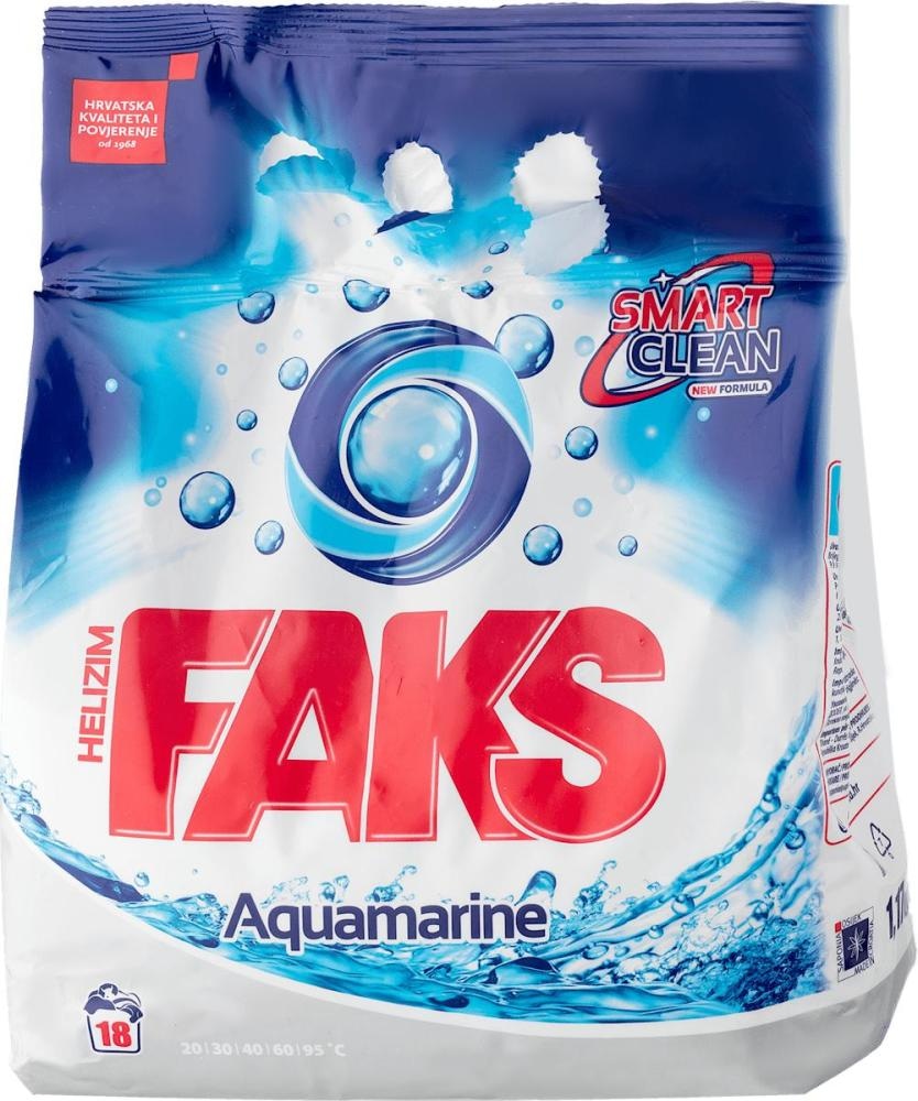 FAKS AQUAMARINE Prašak za rublje 4,95 kg - Akcija u trgovini Bipa