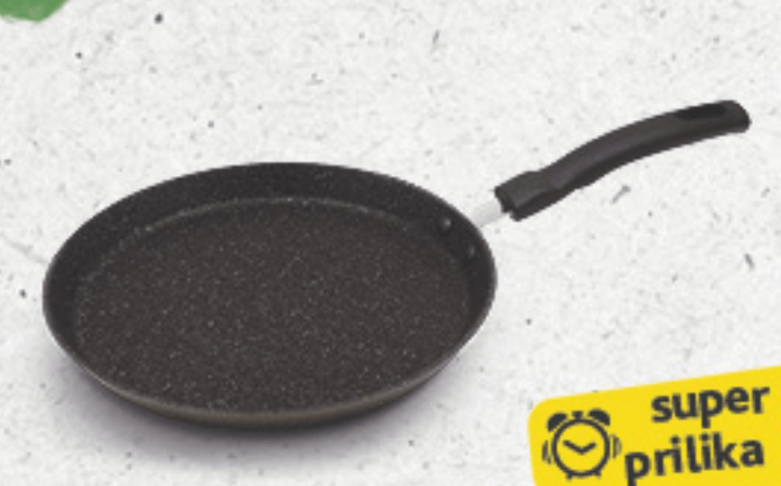 Delimano Green Planet Tava za palačinke 25cm - Akcija u trgovini Konzum