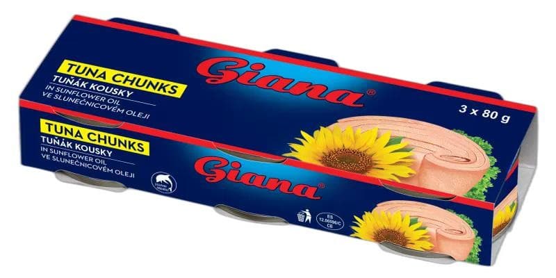 Giana tuna komadi u ulju 3x80 g Akcija u trgovini KTC