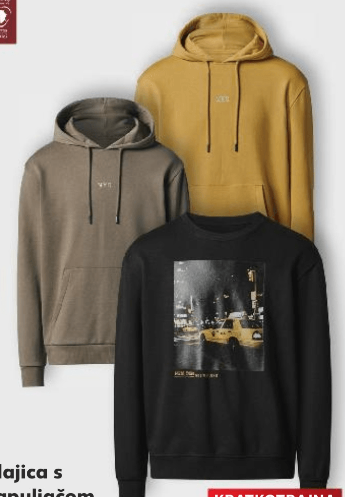 Majica s kapuljačom Town Land - Akcija u trgovini Kaufland