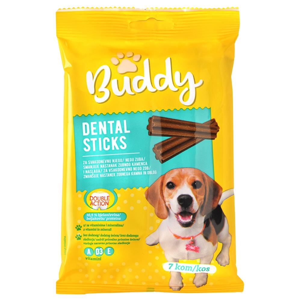 Buddy dental poslastice za pse 180g - Akcija u trgovini Konzum