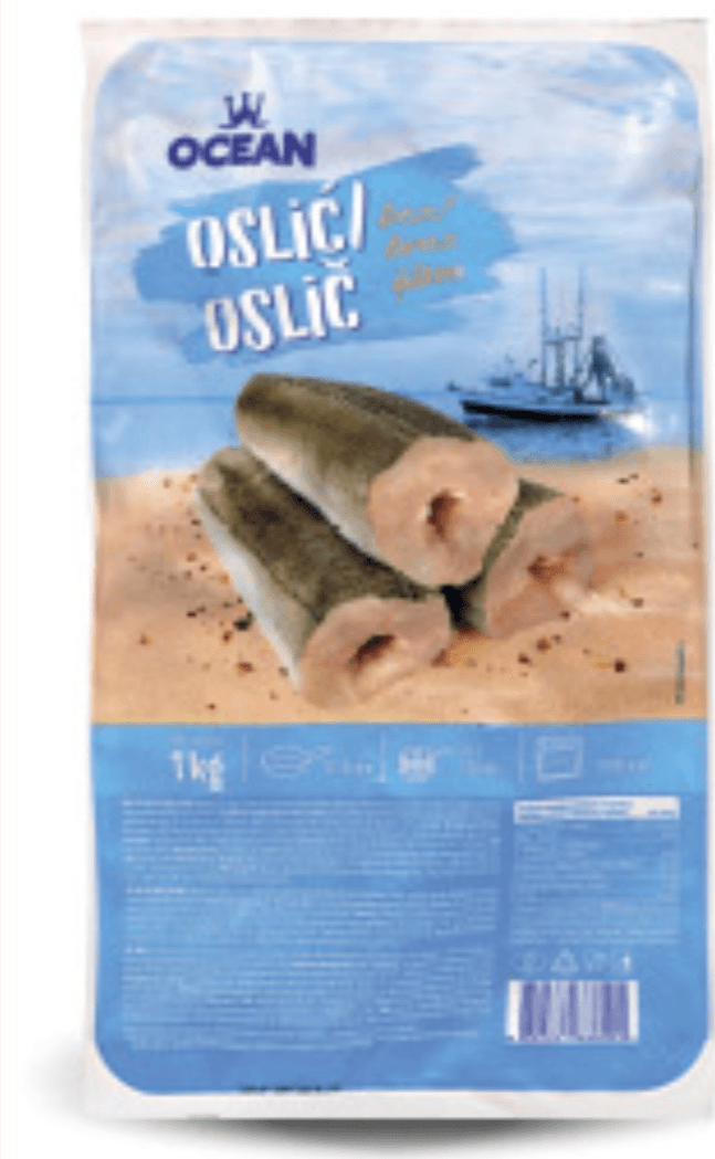 Ocean oslić 1kg Akcija u trgovini Konzum