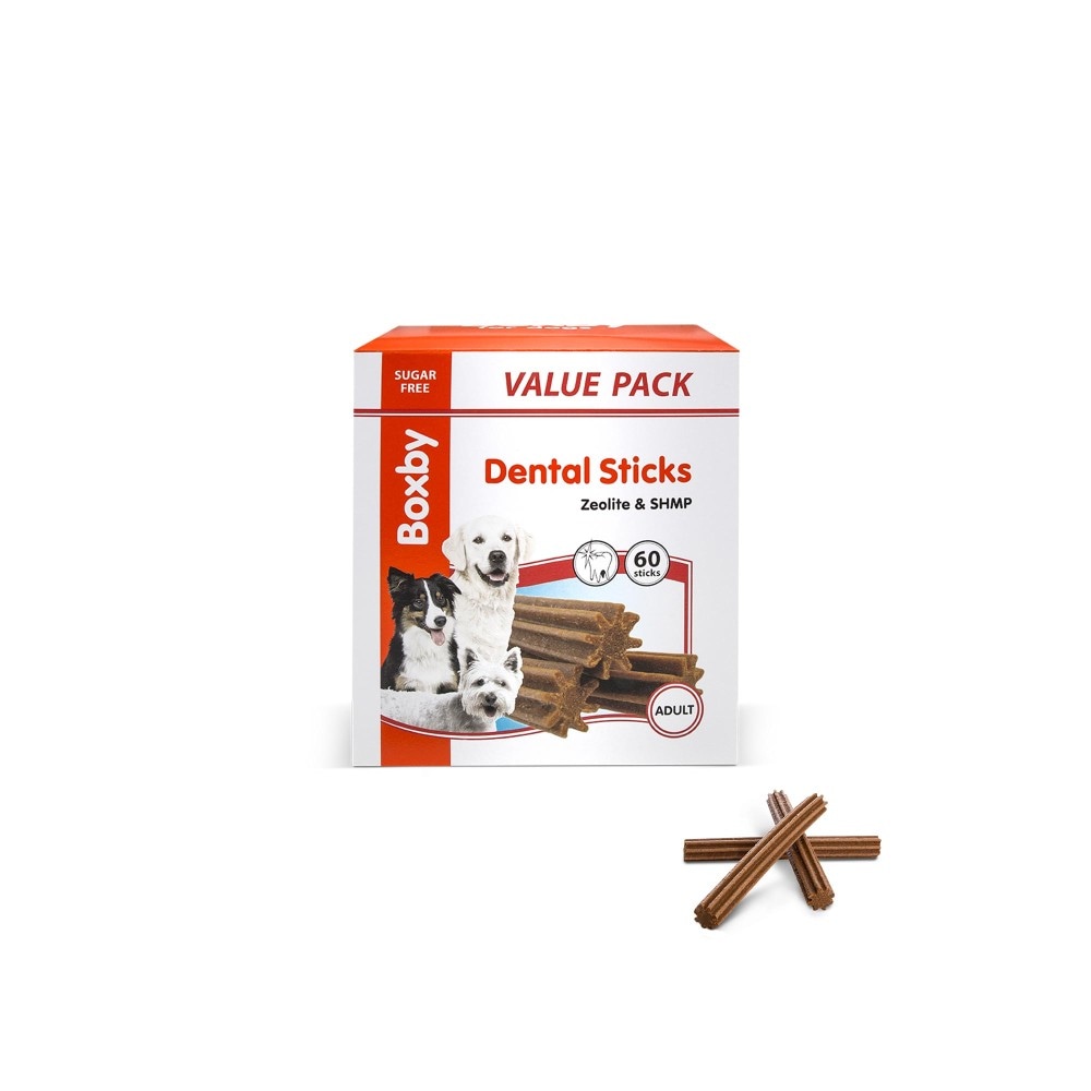 Boxby Poslastica za pse Adult Dental Sticks Medium 1200 g - Akcija u trgovini Pet Home