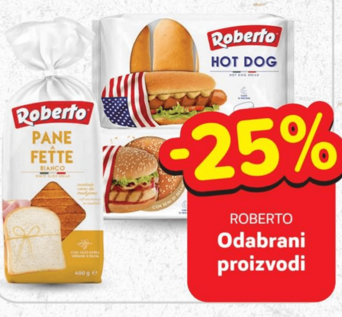 Roberto Odabrani proizvodi - Akcija u trgovini Plodine