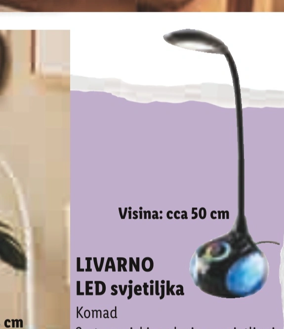 LIVARNO LED svjetiljka Komad Akcija u trgovini Lidl