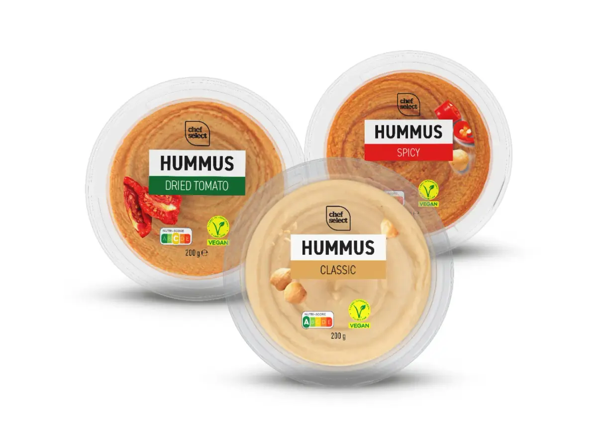 CHEF SELECT Hummus 200 g Akcija u trgovini Lidl